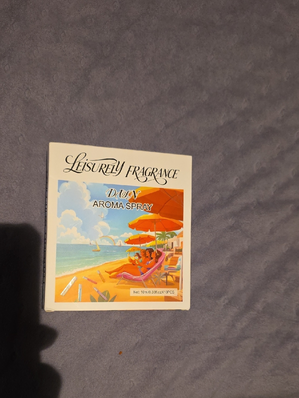 Leisurely Fragrance D.T.N Aroma Spray - Beach Illustration
